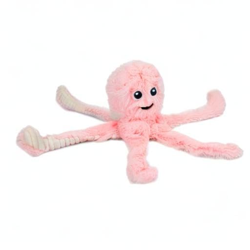Best Pet Supplies Interactive Bunny Buddy Dog Toy with Crinkle and Squeaky Enrichment for Small and Medium Breed Puppies or Dogs, Cute and Plush - Bunny (Beige)