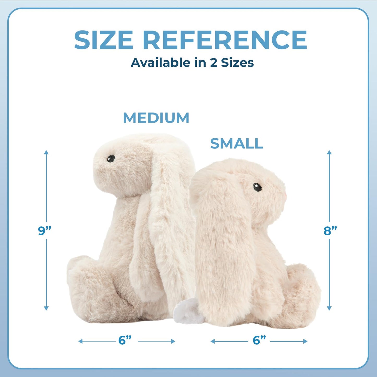 Best Pet Supplies Interactive Bunny Buddy Dog Toy with Crinkle and Squeaky Enrichment for Small and Medium Breed Puppies or Dogs, Cute and Plush - Bunny (Beige)