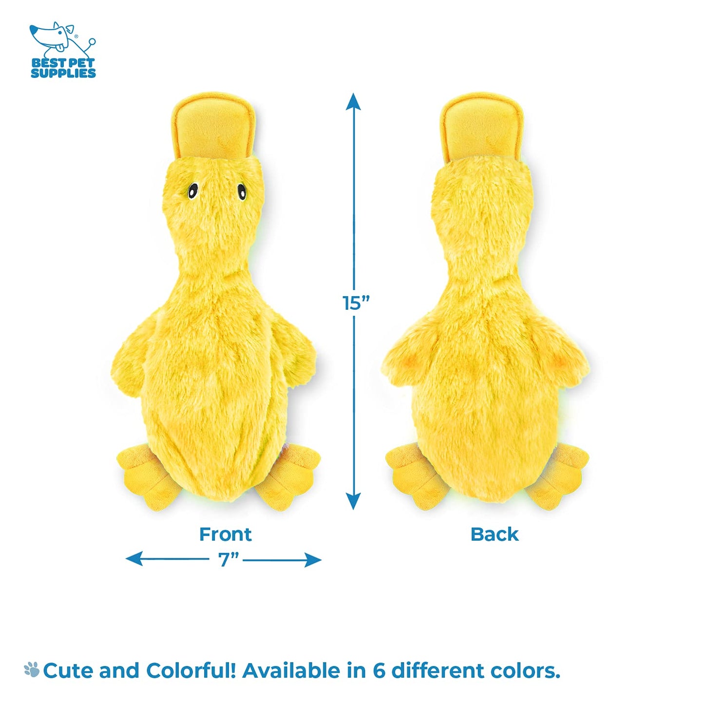Best Pet Supplies Interactive Bunny Buddy Dog Toy with Crinkle and Squeaky Enrichment for Small and Medium Breed Puppies or Dogs, Cute and Plush - Bunny (Beige)