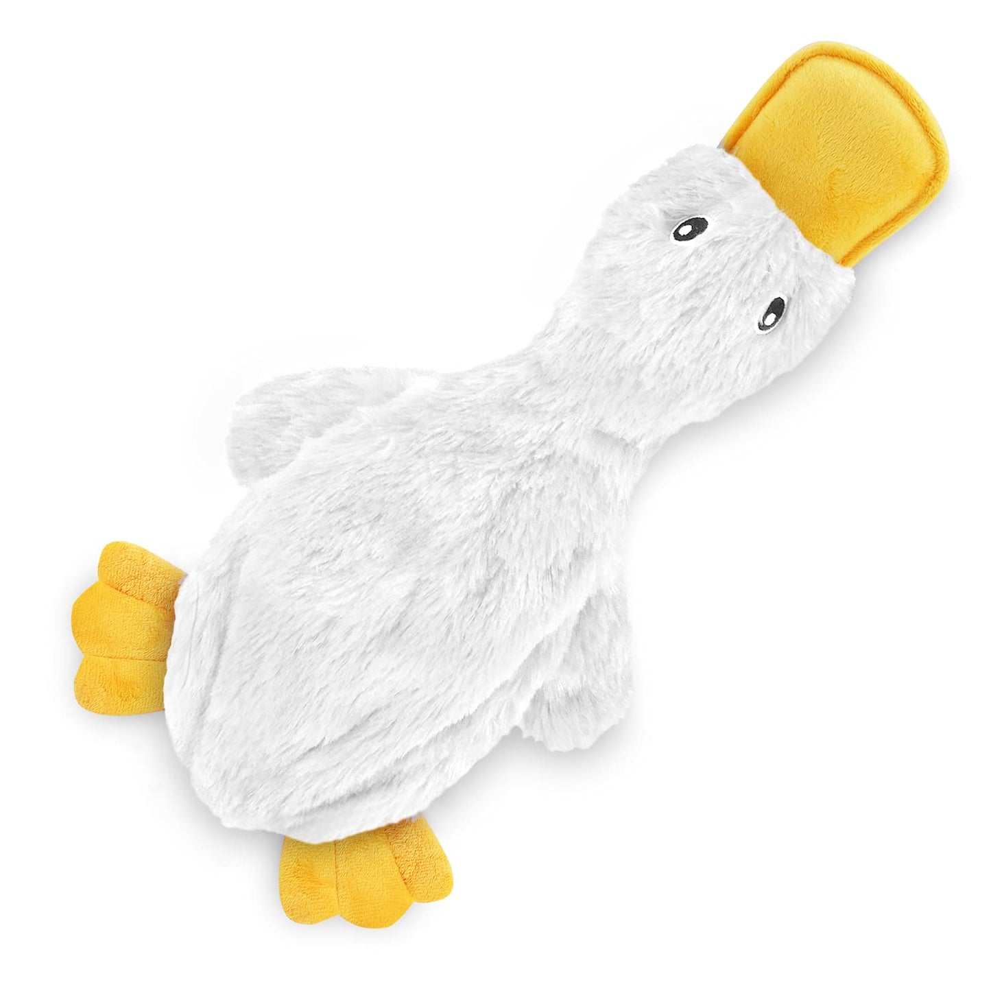 Best Pet Supplies Interactive Bunny Buddy Dog Toy with Crinkle and Squeaky Enrichment for Small and Medium Breed Puppies or Dogs, Cute and Plush - Bunny (Beige)