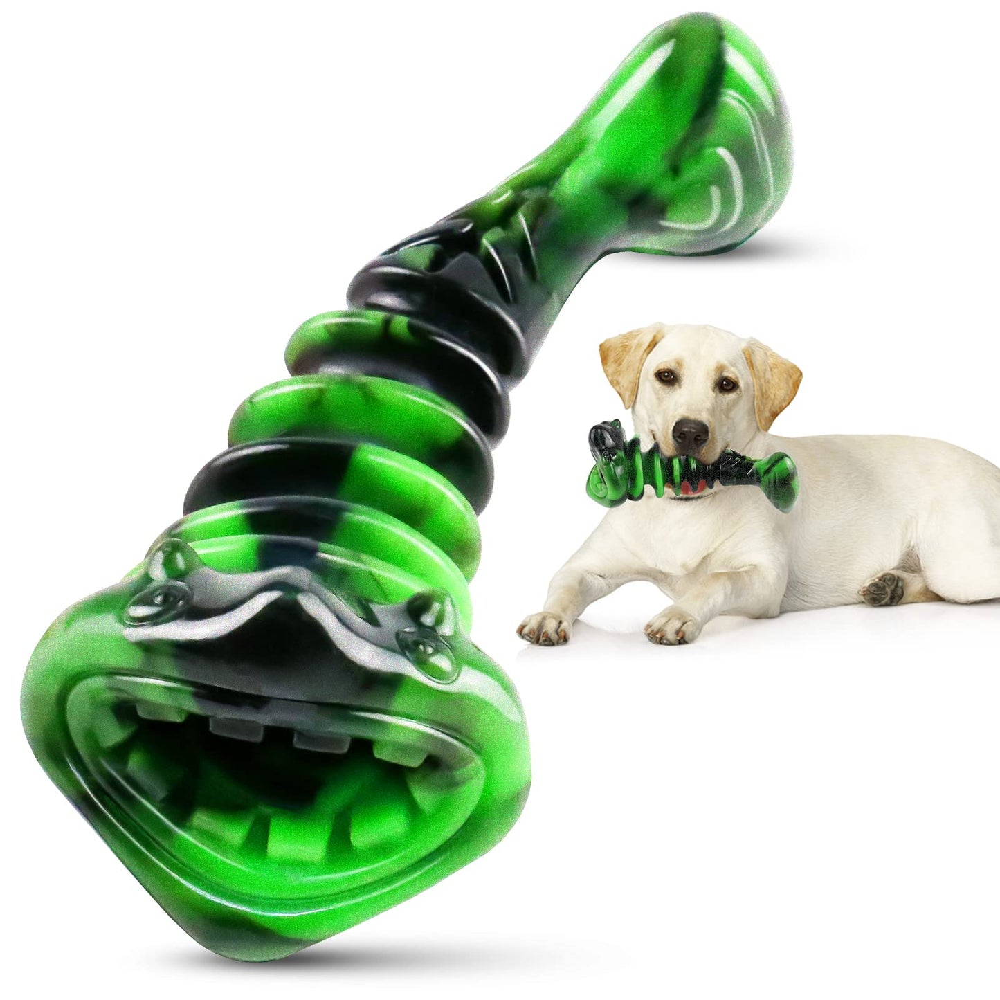 Dog Toys for Aggresive Chewers:Dog Toys for Large Dogs - Tough Dog Chew Toys - Indestructible Dog Toys for All Breed Sizes to Keep Them Busy