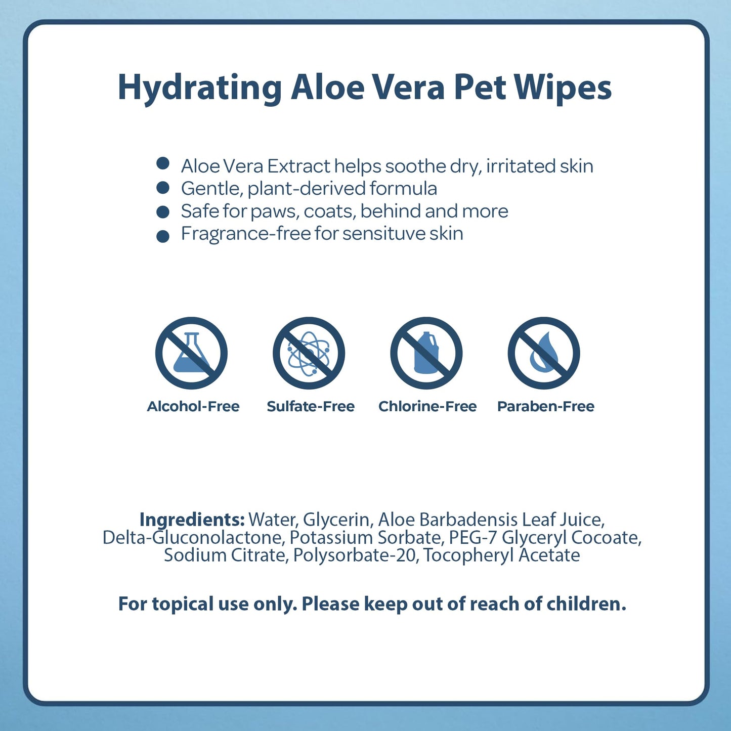 Best Pet Supplies 8" x 9" Pet Grooming Wipes for Dogs & Cats, 100 Pack, Plant-Based Deodorizer for Coats & Dry, Itchy, or Sensitive Skin, Clean Ears, Paws, & Butt - Calming Lavender