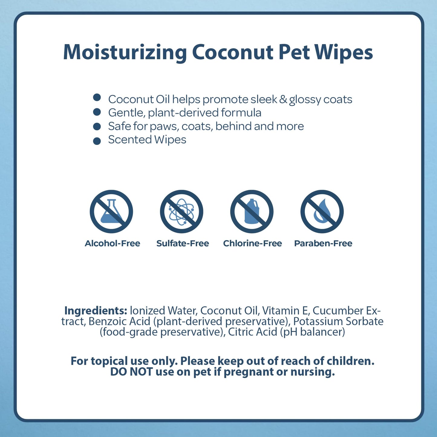 Best Pet Supplies 8" x 9" Pet Grooming Wipes for Dogs & Cats, 100 Pack, Plant-Based Deodorizer for Coats & Dry, Itchy, or Sensitive Skin, Clean Ears, Paws, & Butt - Calming Lavender